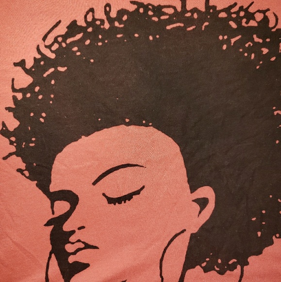 Metro One 3x Flawless dusty pink coral graphic tee - Picture 6 of 8